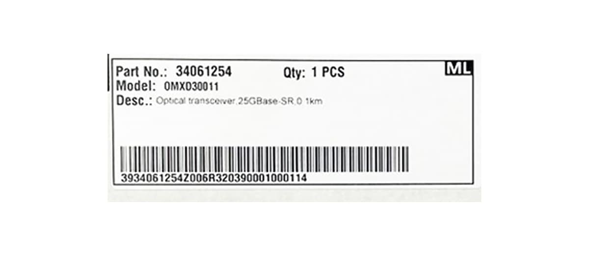 Трансивер Huawei 453001 25 Гбит/с