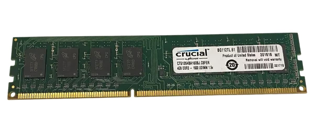 Оперативная память Crucial CT51264BA160BJ.C8FER DDRIII 4GB